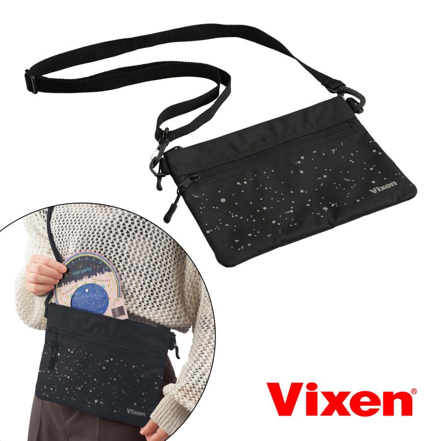 ビクセン (Vixen) サコッシュ (星柄) 肩掛け ショルダーバッグ