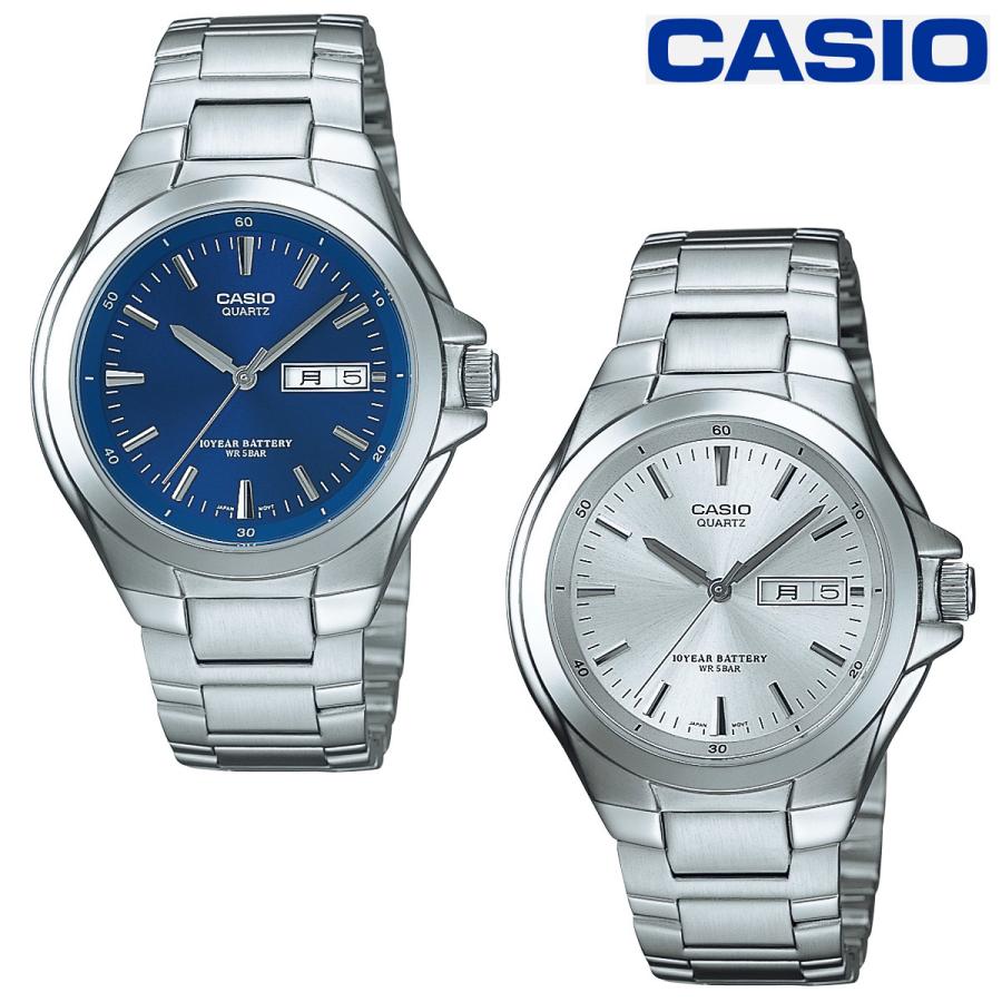 カシオ 腕時計 メンズ Casio 3針 アナログ 10年電池寿命モデル 5気圧防水 Mtp 1228dj メタルバンド Y Cs 054 ルーペスタジオ 通販 Yahoo ショッピング