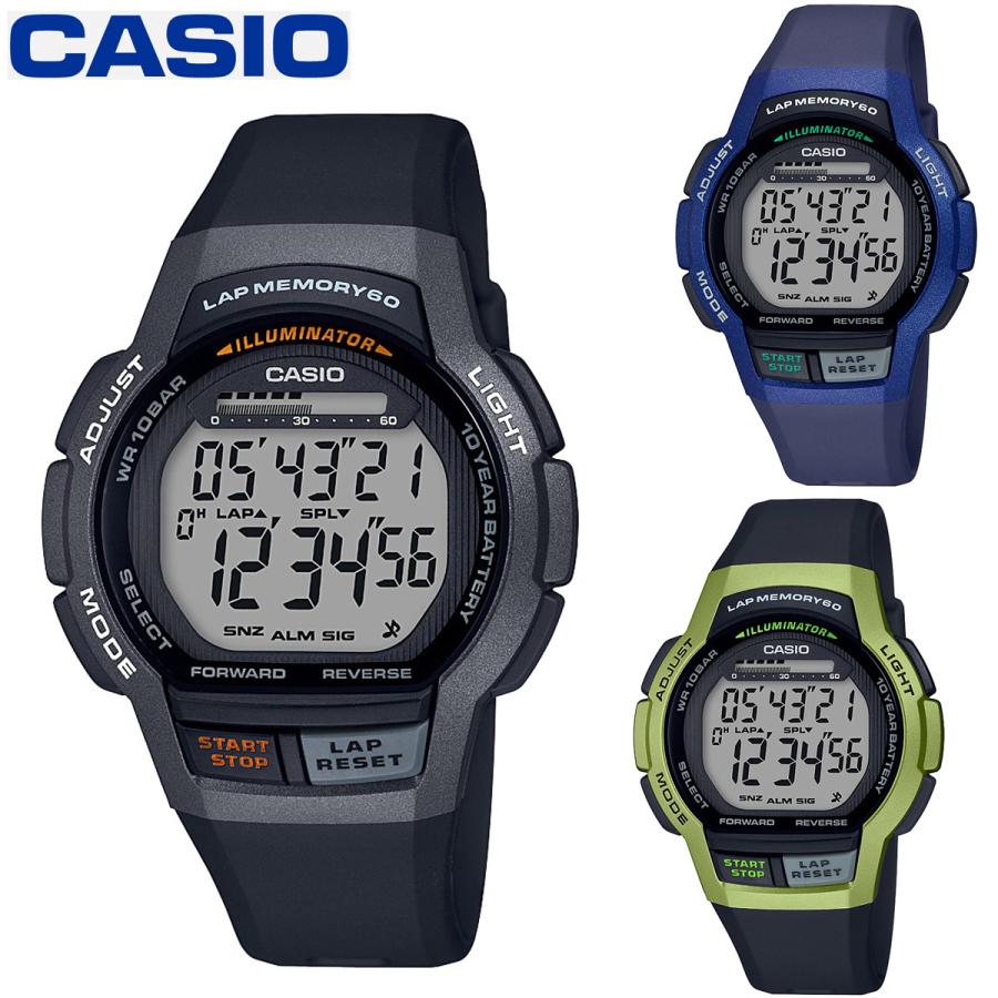 カシオ 腕時計 メンズ スポーツウォッチ Casio ランニングウォッチ ランナーズ ジョギング マラソン ラップ スプリットタイム 水泳 10気圧防 Y Cs 063 ルーペスタジオ 通販 Yahoo ショッピング