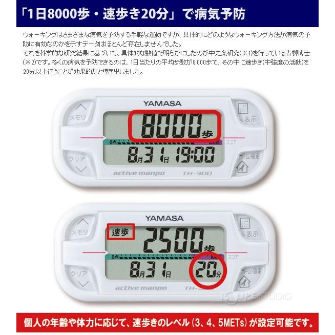 万歩計 アクティブ万歩計 ヤマサ おすすめ ポケット 高齢者 おもしろい おしゃれ 人気 歩数計 活動量計 健康管理 健康づくり 病気予防 Th 30 Y Ys 025 ルーペスタジオ 通販 Yahoo ショッピング