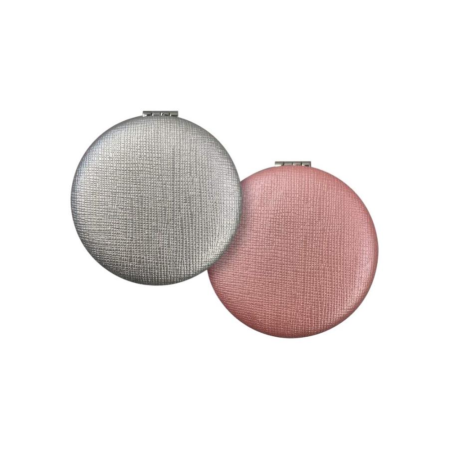 丸型 コンパクトミラー 2倍拡大鏡付き ピンク シルバ ミニ メイク 化粧 鏡 アイメイク 折りたたみ 二つ折り 拡大ミラー 手鏡 人気 毛穴 シミ Ym 102 ルーペスタジオ 通販 Yahoo ショッピング