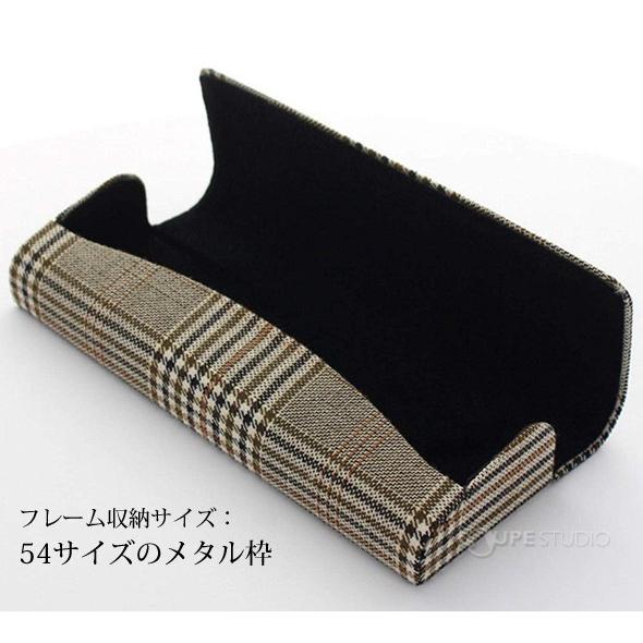 FENDI メガネケース チェック柄 メガネケース セミハード おしゃれ