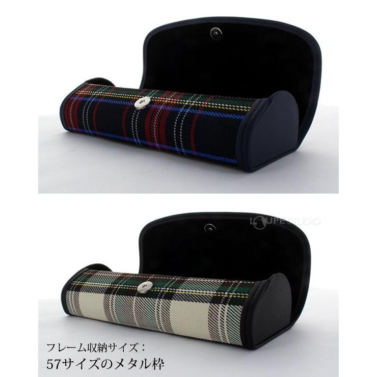 alain mikli チェック柄メガネ ケース付き alain mikli チェック柄メガネ ケース付き 破格！新品アランミクリ