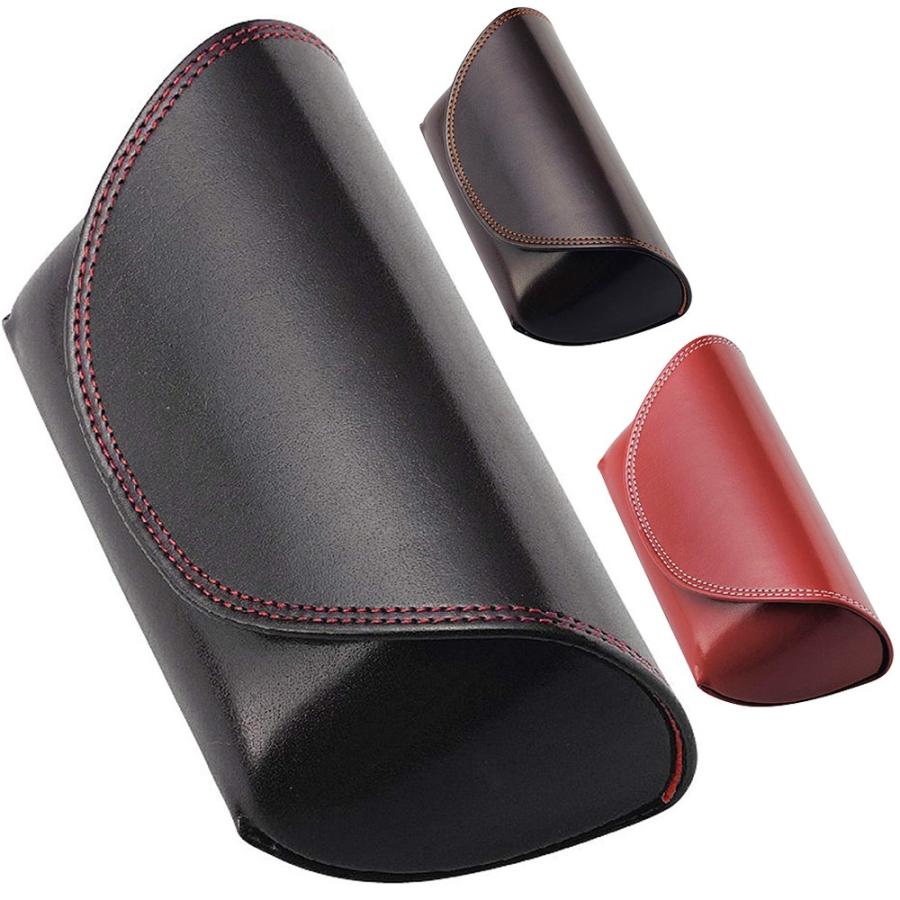 セミハード マグネット式 智高OK 横長OK メガネケース ハード おしゃれ