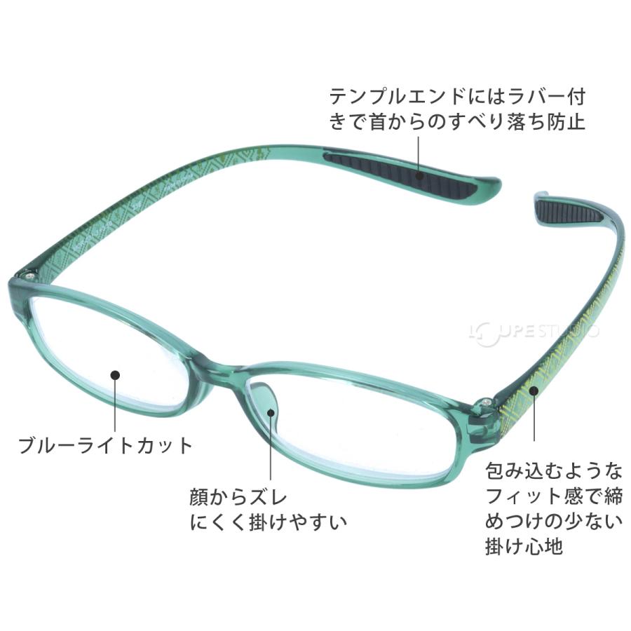 ムーミン 老眼鏡 +1.50〜+3.50 MOOMIN 首掛け老眼鏡 オーバル型