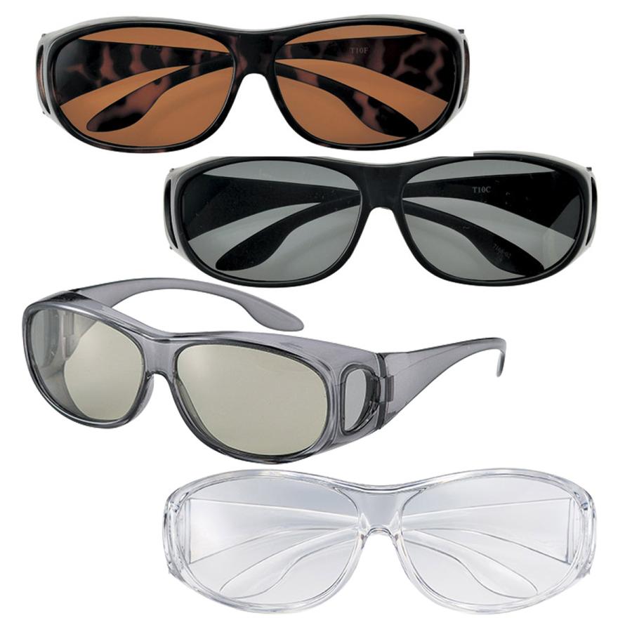 オーバーグラス 偏光 サングラス フィールドゲートカバーグラス おしゃれ おすすめ Uvカット 紫外線 レディース メンズ Ysm 437 ルーペスタジオ 通販 Yahoo ショッピング