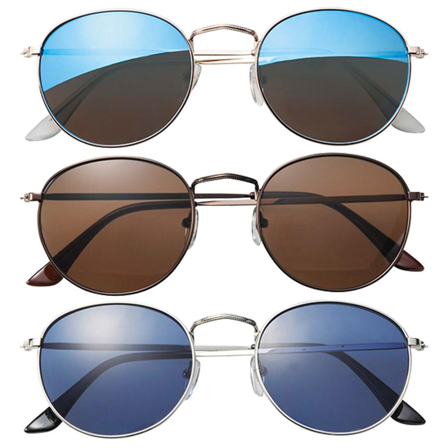 サングラス おしゃれ 丸型 ラウンド トレンド ファッショングラス メタル おすすめ Uvカット 紫外線 レディース メンズ Ysm 526 ルーペスタジオ 通販 Yahoo ショッピング