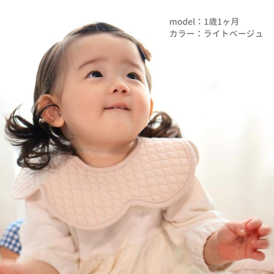 スタイ よだれかけ 防水 2枚 セット シンプルな合わせやすい柄の防水 