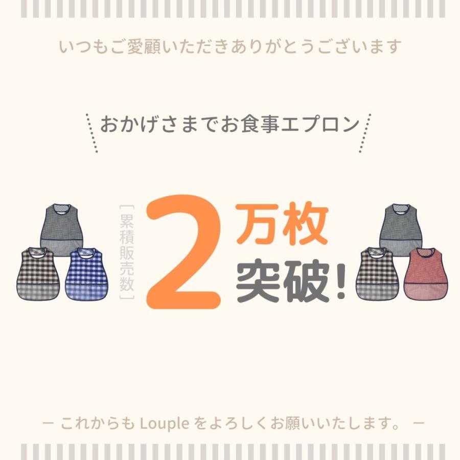 お食事エプロン おしゃれ シンプルな柄でおしゃれな食事用エプロン 大きめサイズ 保育園 かわいい 防水 赤ちゃんエプロン 3枚 セット 0975 Louple 通販 Yahoo ショッピング