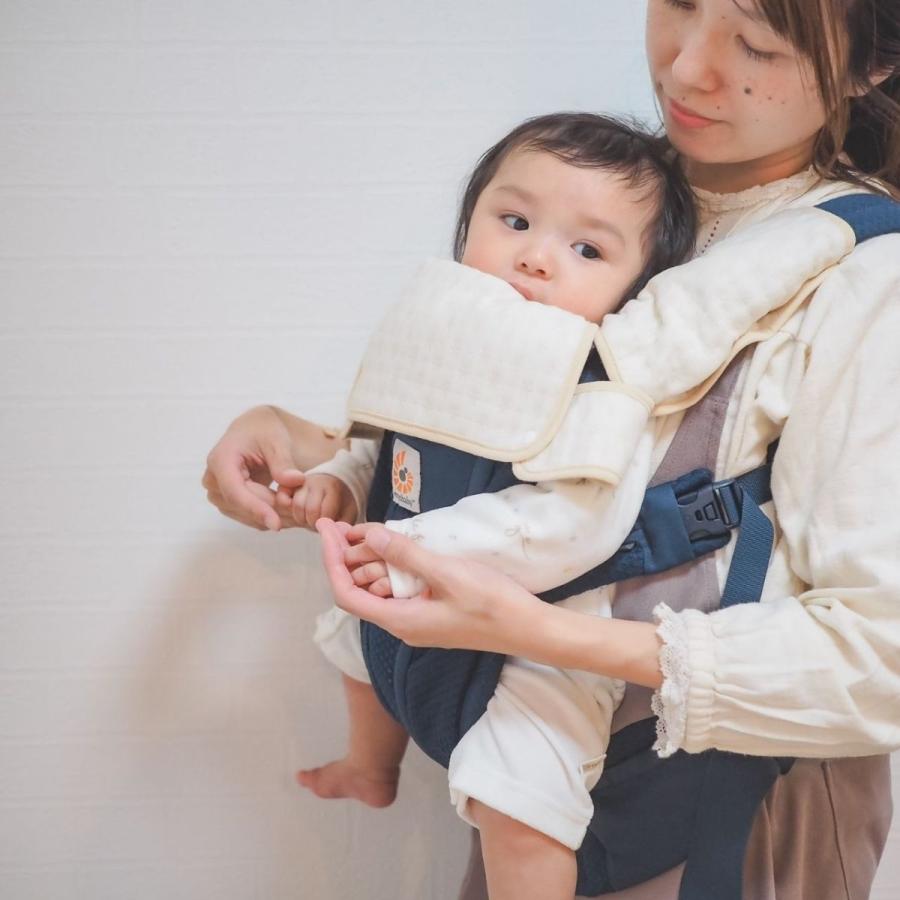 抱っこ紐 よだれカバー 防水 シンプルで可愛いデザイン エルゴ