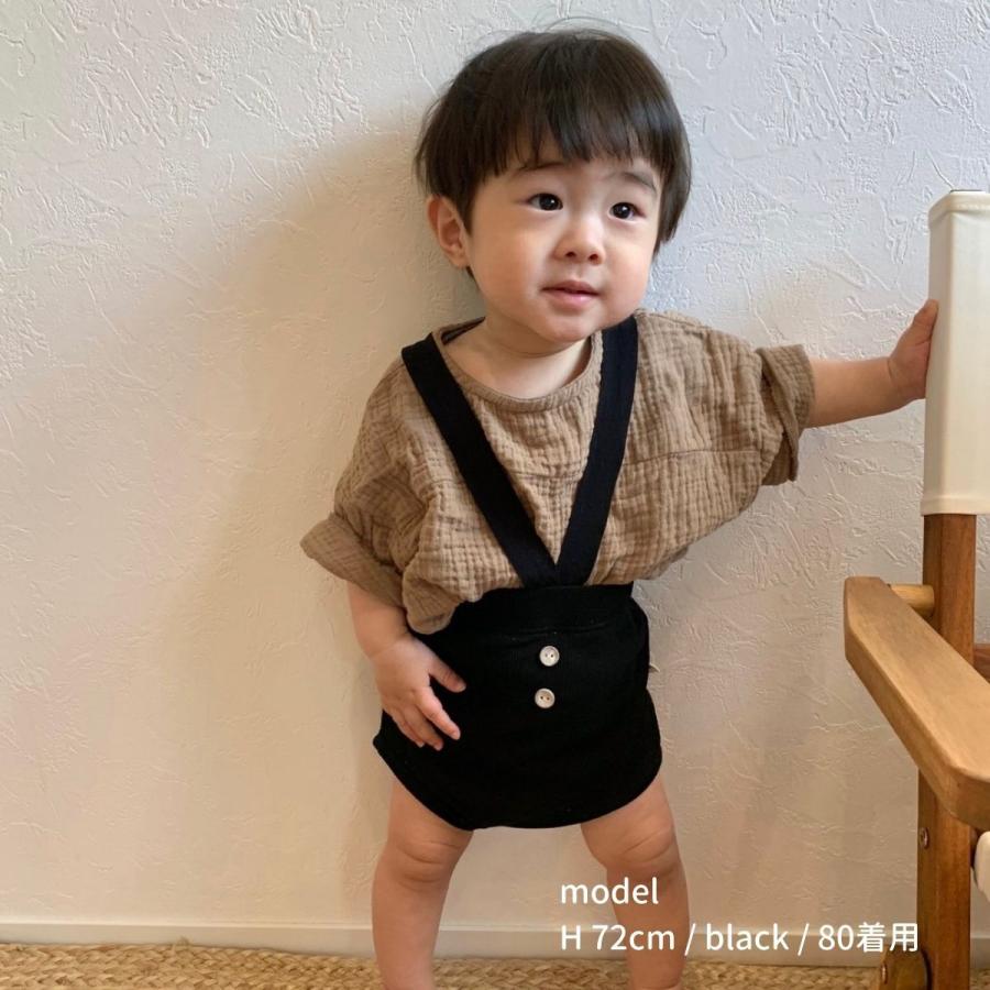 キッズ ベビー 女の子 男の子 サスペンダー ブルマ suspender bloomers