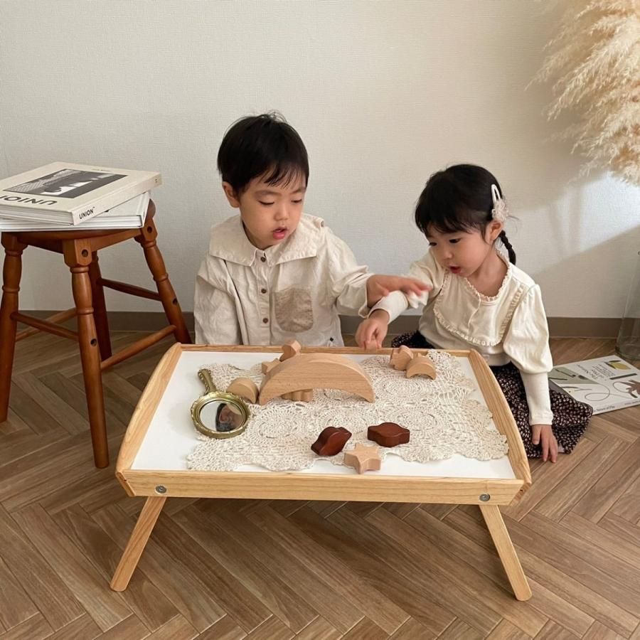 木製おもちゃ wooden moon balance toy ムーン バランス トイ 木のおもちゃ 積み木 ブロック ベビー キッズ 赤ちゃん バランスゲーム 知育玩具 おもちゃ｜louple｜16