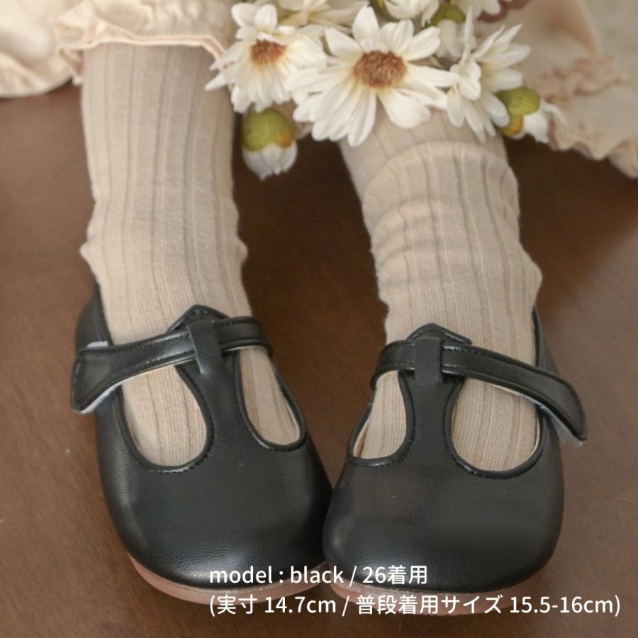 ベビー キッズ 靴 t-strap shoes Tストラップ シューズ レザー 合皮 皮 