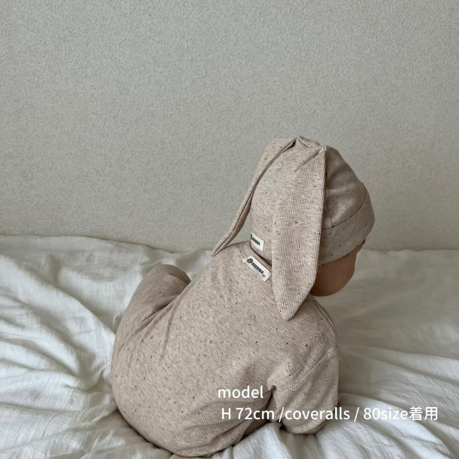 ベビー ロンパース カバーオール organic rabbit set オーガニック