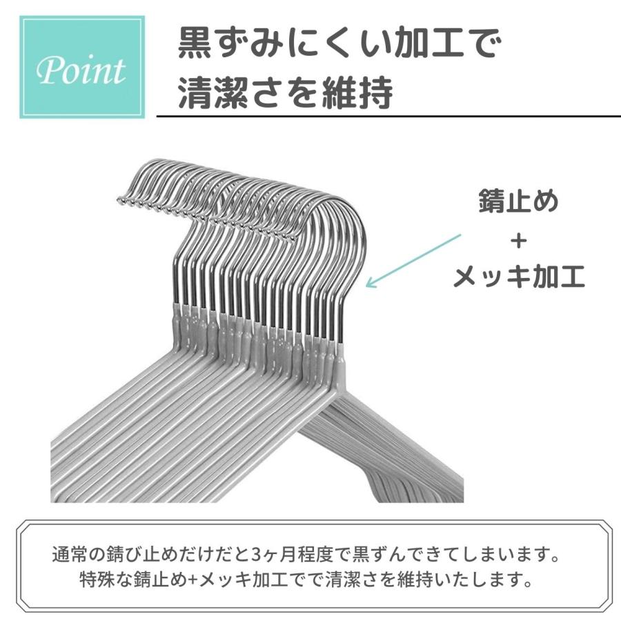 すべらない ハンガー 90本 組み セット おしゃれ 洗濯 薄い あとがつか