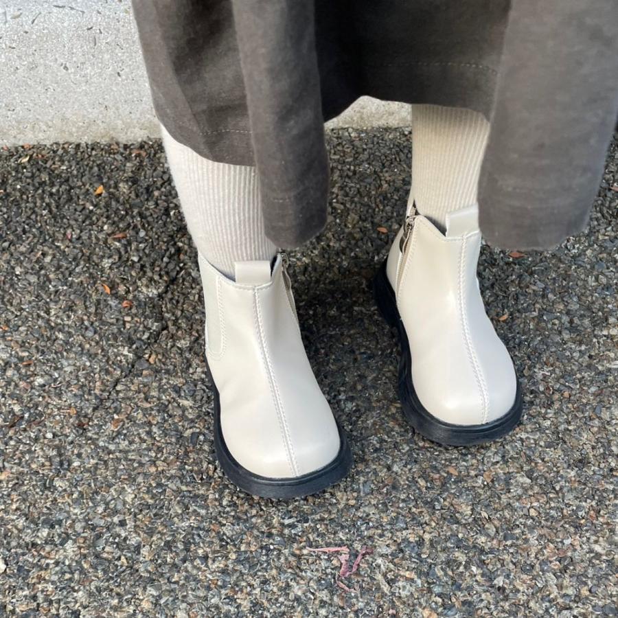 ベビー キッズ 靴 ブーツ side gore boots サイドゴア ファスナー