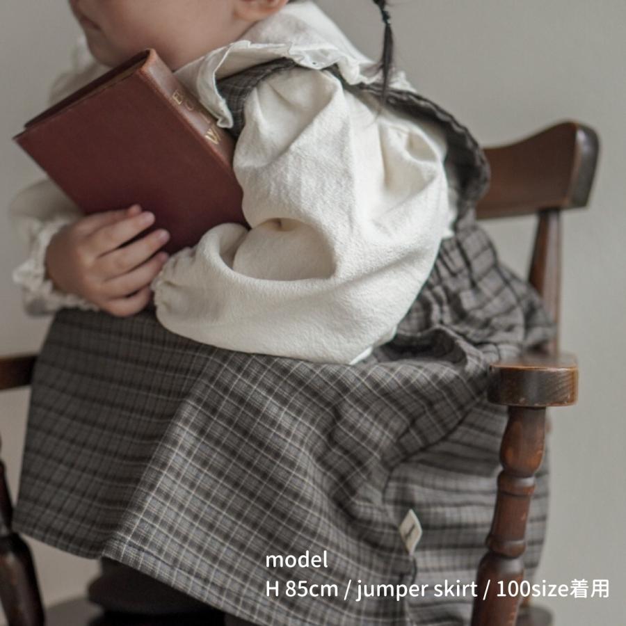 キッズ ベビー 女の子 男の子 ロンパース ワンピース classical check