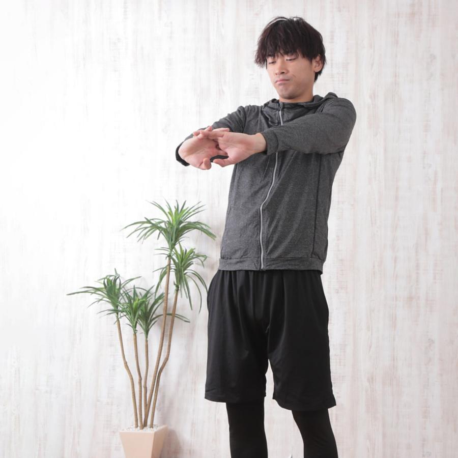 コンプレッションウェア メンズ 【認定理学療法士監修】【適度な着圧で身体をサポート】 半袖 長袖 トレーニングウェア 上下 5点セット スポーツウェア ジム | ブランド登録なし | 09