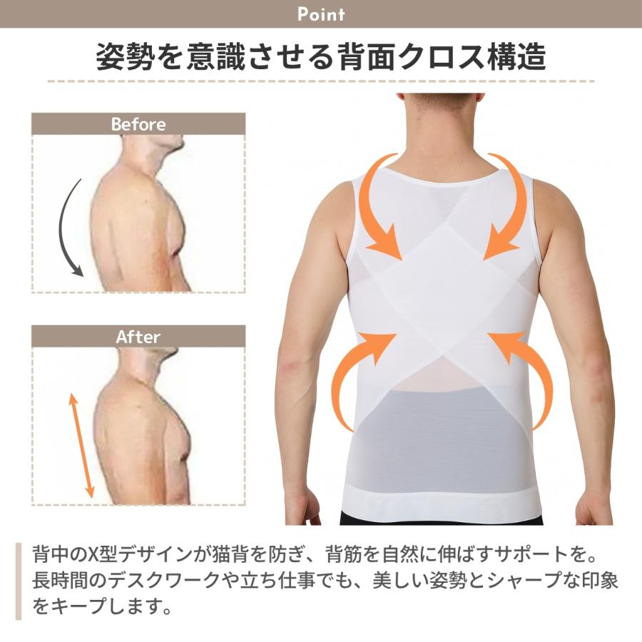 加圧シャツ メンズ 【日常もトレーニングも、スタイルを意識する大人の