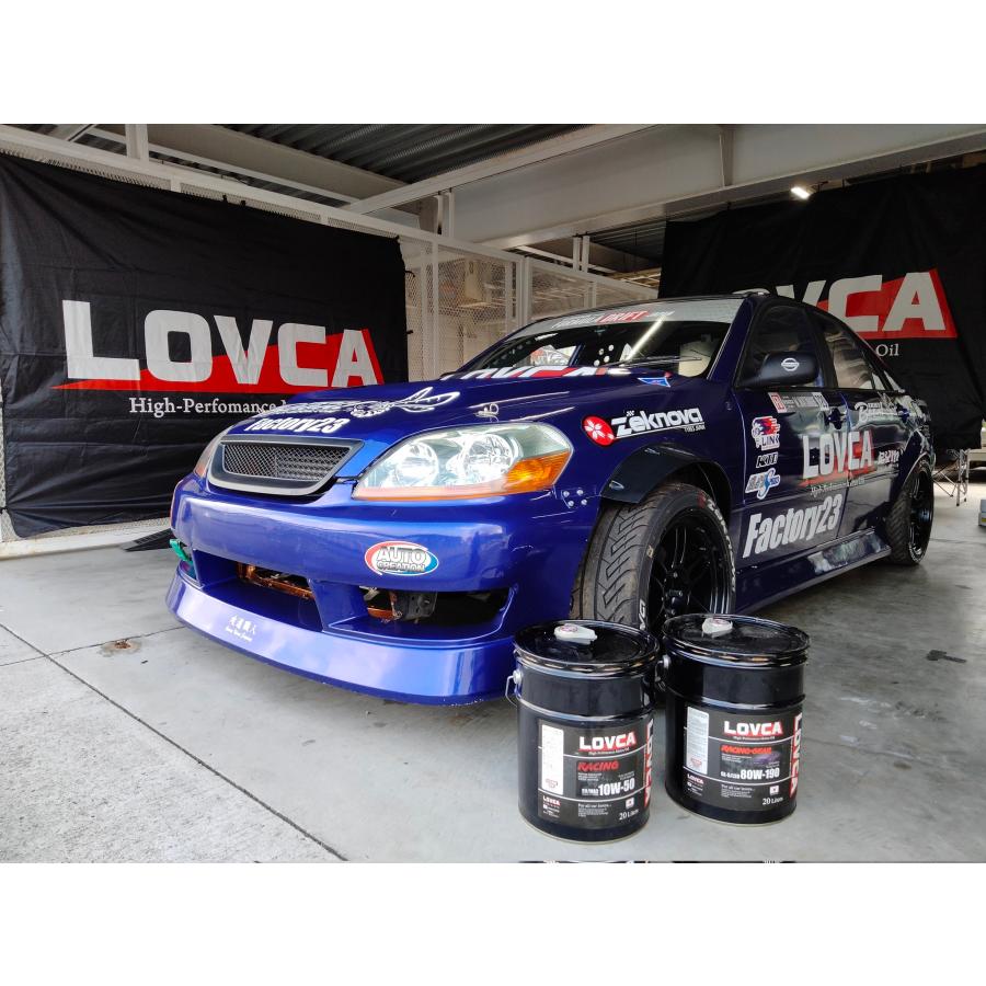 エンジンオイル 5W-50■LOVCA RACING 5W-50 20L■エステル×特殊減摩技術を融合させたハイレスポンスレーシングオイル！■100％化学合成油■ラブカ■LR550-20｜lovca-oil｜09