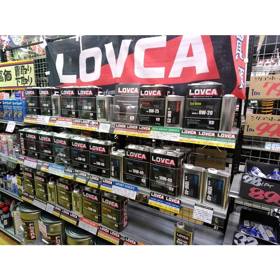 エンジンオイル 10W-40■LOVCA SPORT 10W-40 4L SN MA2■バイク専門店からもオーダー続出！！100％化学合成油！！日本製 10W40■ラブカ■LS1040-4｜lovca-oil｜18