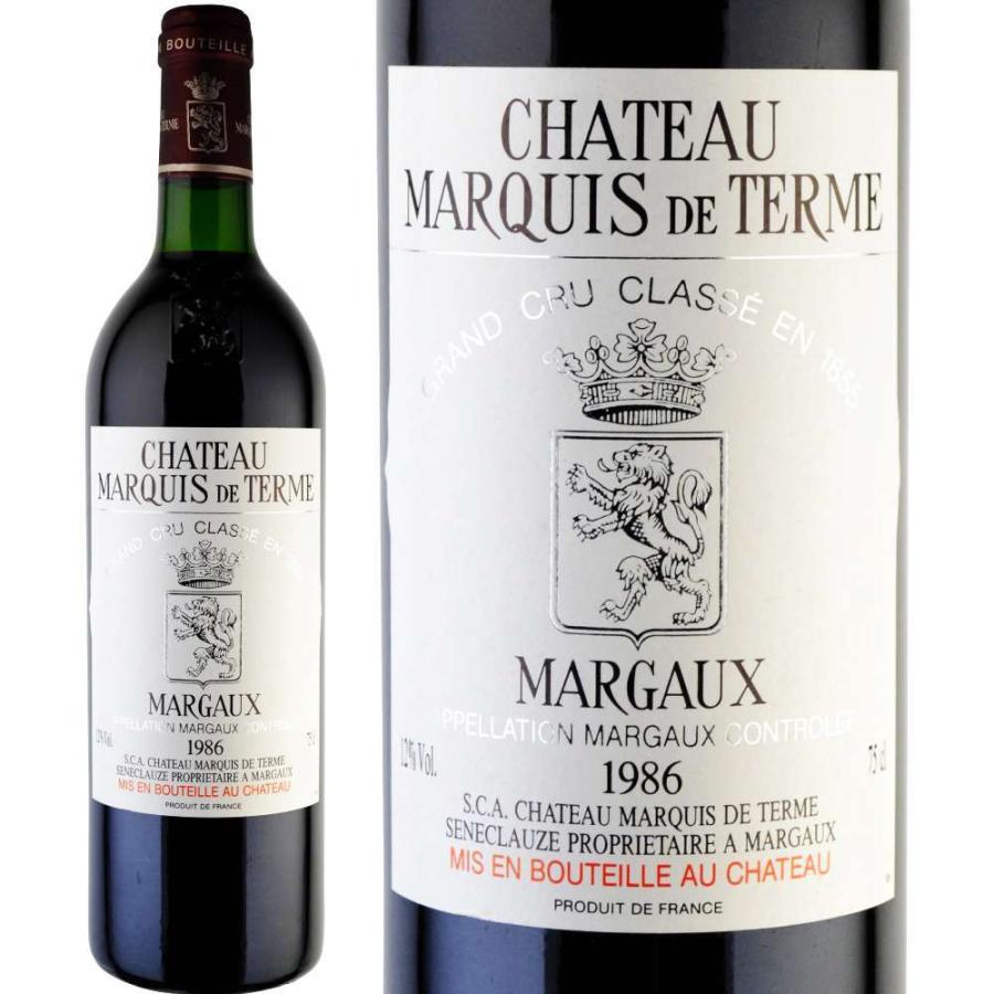 1986年 シャトー・マルキ・ド・テルム 750ml