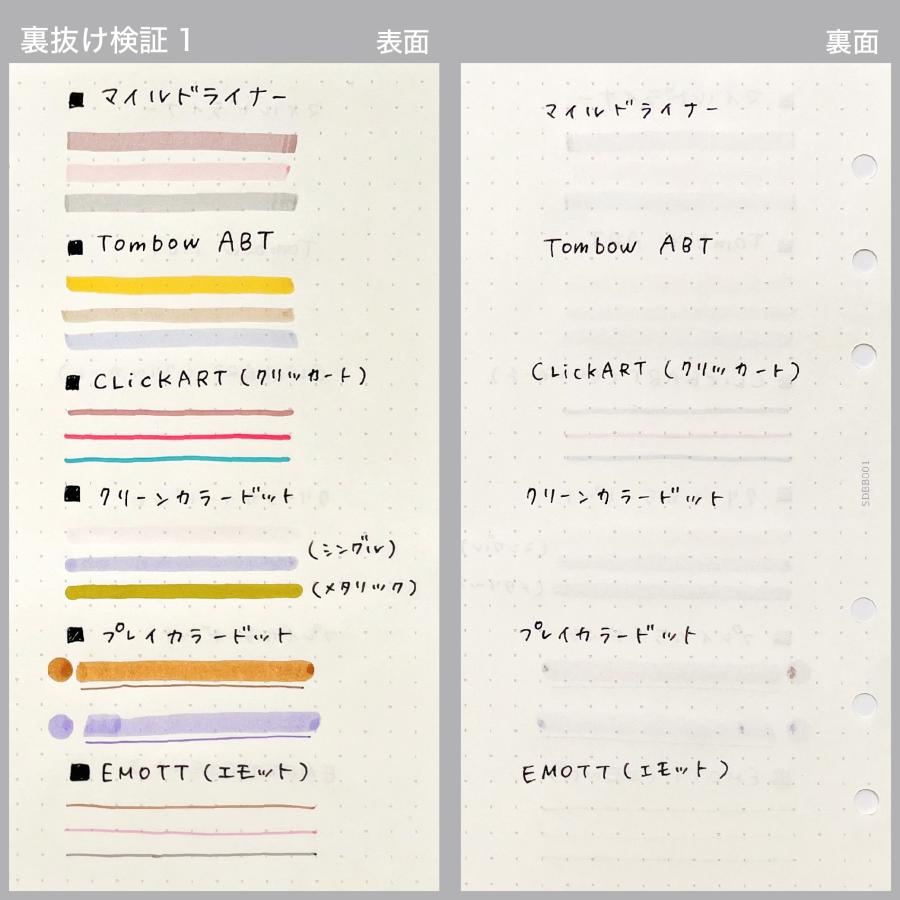 システム手帳 ミニ6穴 2026年 マンスリー リフィル 月間ブロック式 6穴