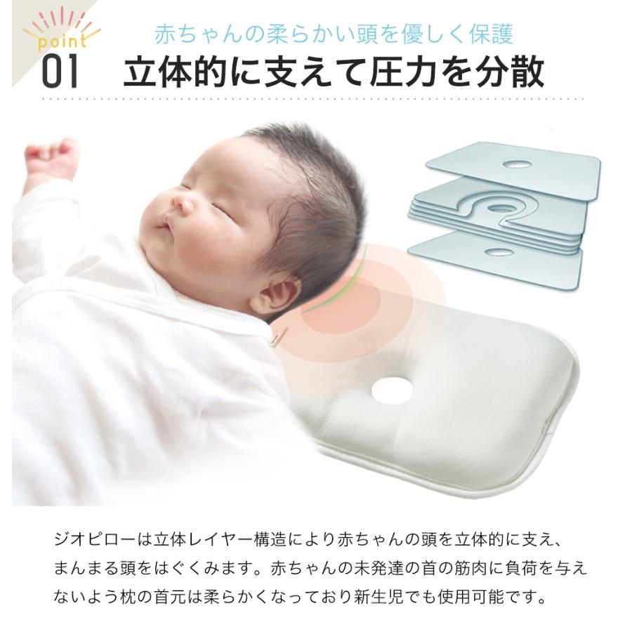 Gio Pillow ベビー枕 ジオピロー 絶壁防止 新生児 赤ちゃん 枕 Gio Pillow ベビー枕 ジオピロー 絶壁防止 新生児 赤ちゃん 枕