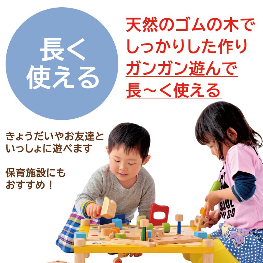 おもちゃ 知育玩具 木製 大工さん ごっこ ねじ ネジ 手先 木のおもちゃ 玩具 男の子 女の子 誕生日 プレゼント 室内遊び カーペンターテーブル アイムトイ Im 287 三豊ストア 通販 Yahoo ショッピング