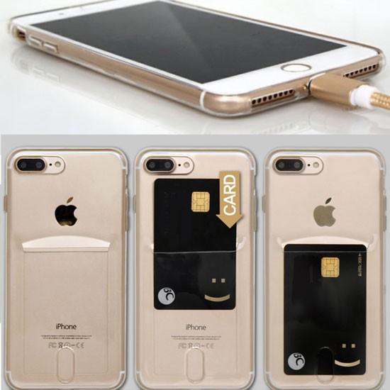 iPhone15 ケース iPhone14 Plus 13 Pro Max 12 mini 11 SE3 SE2 XR XS アイフォン アイホン 携帯 スマホ カバー クリア 透明 カード収納 おしゃれ 韓国｜love-sound｜07