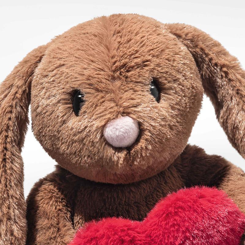 Steiff（シュタイフ） ウサギのホッピー ラブ ブラウン 16cm EAN081118