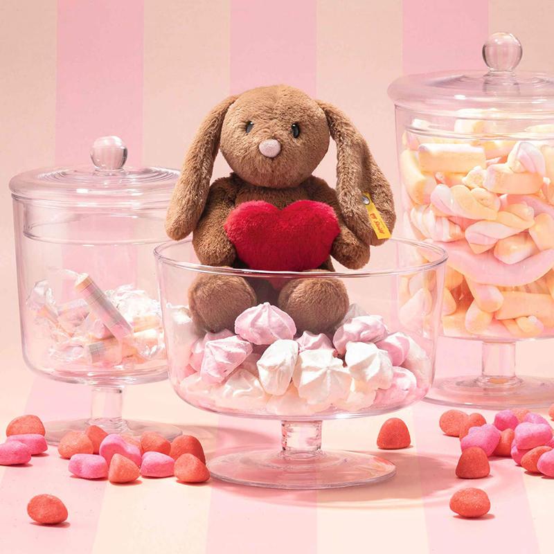 Steiff シュタイフ　うさぎ Steiff（シュタイフ） ウサギのホッピー ラブ ブラウン 16cm EAN081118