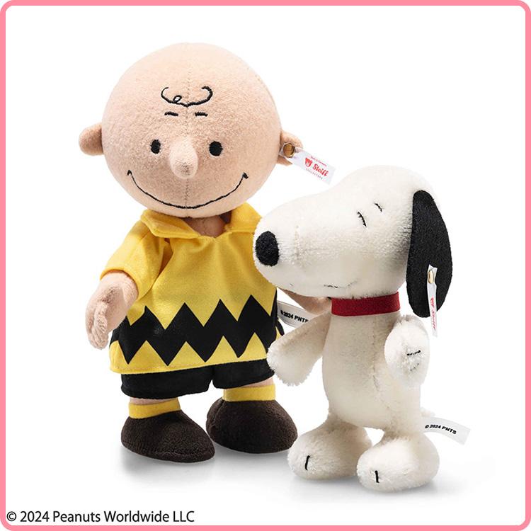 Steiff（シュタイフ） チャーリー・ブラウンとスヌーピー 75周年記念