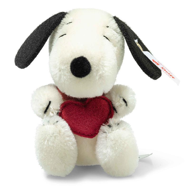 Steiff（シュタイフ） スヌーピーとハート 9cm EAN356230 : シュタイフ 