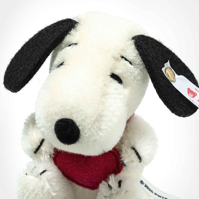 Steiff（シュタイフ） スヌーピーとハート 9cm EAN356230 : シュタイフ 