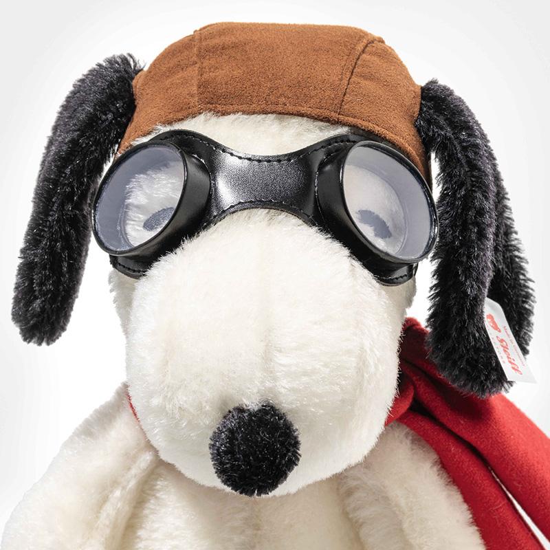 日本限定 シュタイフ スヌーピー フライング・エース ぬいぐるみ 予約品 9月下旬発送予定 日本限定 限定1500体 シュタイフ スヌーピー