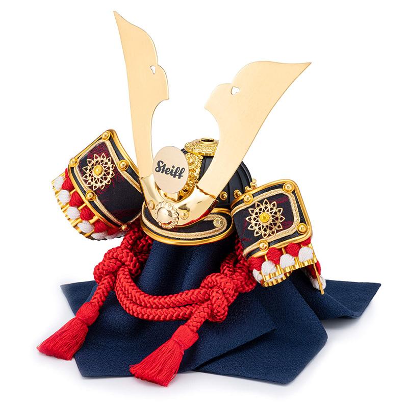シュタイフ正規店 テディベア サムライ「中鍬ゴールド」 18cm〜24cm EAN679087-4 |  | 04