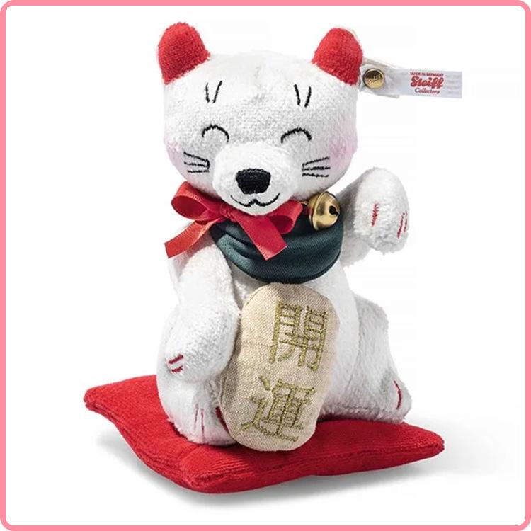 Steiff シュタイフ テディーズフォートゥモロー 招き猫 14cm Steiff シュタイフ テディーズフォートゥモロー 招き猫 14cm