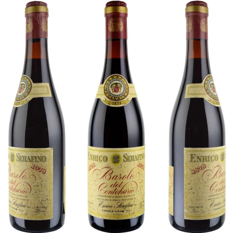 1978年 セラフィーノ・エンリコ / バローロ・デ・センテナリオ 720ml セラフィーノ エンリコ バローロ ワイン名にある