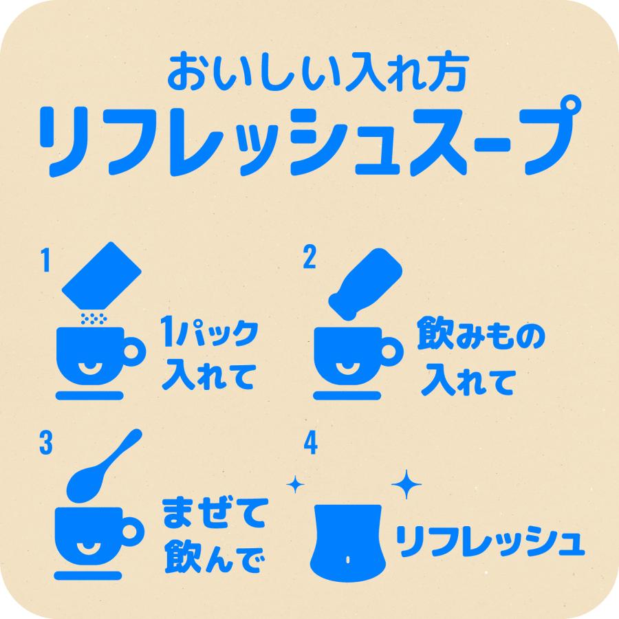 リフレッシュスープ【１０パック ×２】おなかにやさしい 自然派に◎ 赤ちゃんでも飲めるやさしさ フルーティテイスト 自然原料１００％  今までにない感覚 |  | 05