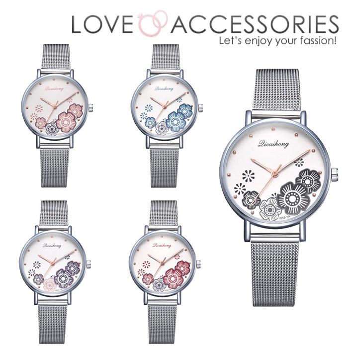 腕時計 時計 レディース おしゃれ 安い 30代 40代 50代 代 60代 かわいい フラワーデザイン レディースウォッチ セール Tcw ラブアクセサリーズ Yahoo 店 通販 Yahoo ショッピング