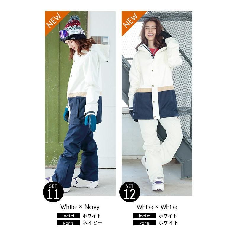 スノーボードウェア 上下セット レディース スキーウェア スノボウェア ボードウェア ジャケット パンツ set Sarra set Love Action Market 通販 Yahoo ショッピング