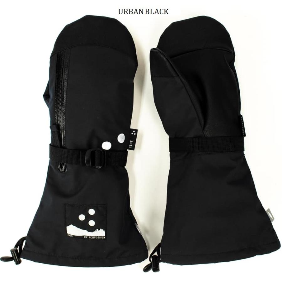 P01 3REE OVER Z 22-23 全12色 GLOVE グローブ オーバーミトン PLAY