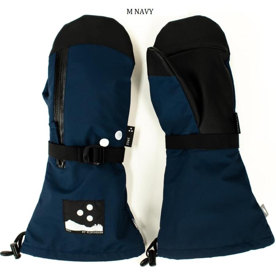 P01 3REE OVER Z 22-23 全12色 GLOVE グローブ オーバーミトン PLAY