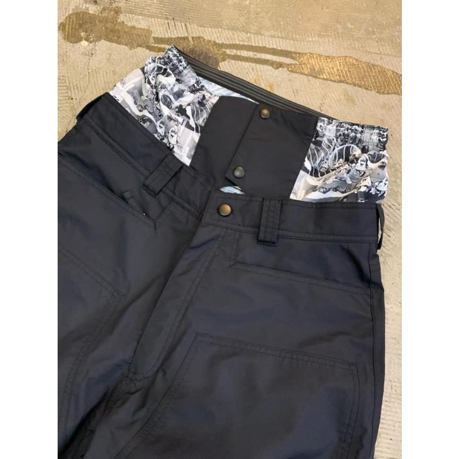 P01 * 送料無料 22-23 WORK PT PANTS  WEAR  パープル　紫 ワイド　太め　3レイヤー　東レ　プレイ パンツ  ウエア  WEAR スノーボード　スノボ 2023 更に！｜loveandhate｜14