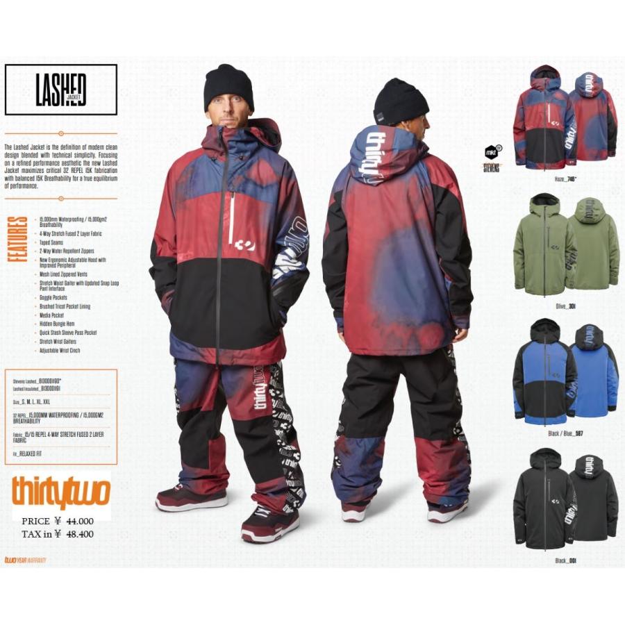 32 LASHED INSULATED JACKET 送料無料 24-25 THIRTYTWO 32 LASHED INSULATED JACKET 送料無料 24-25 THIRTYTWO