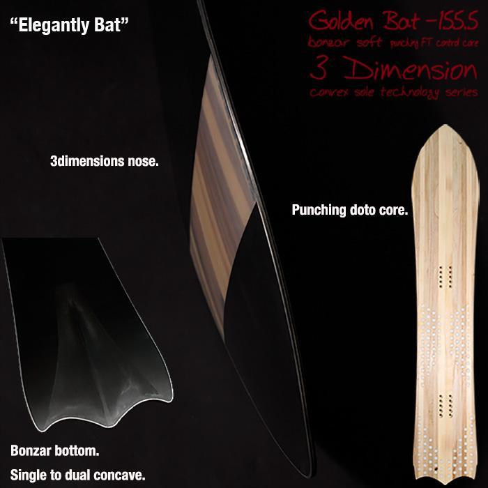 T.J BRAND GOLDEN BAT BONZER BREDREN 159.5 真木蔵人 25-26 TJ 3D
