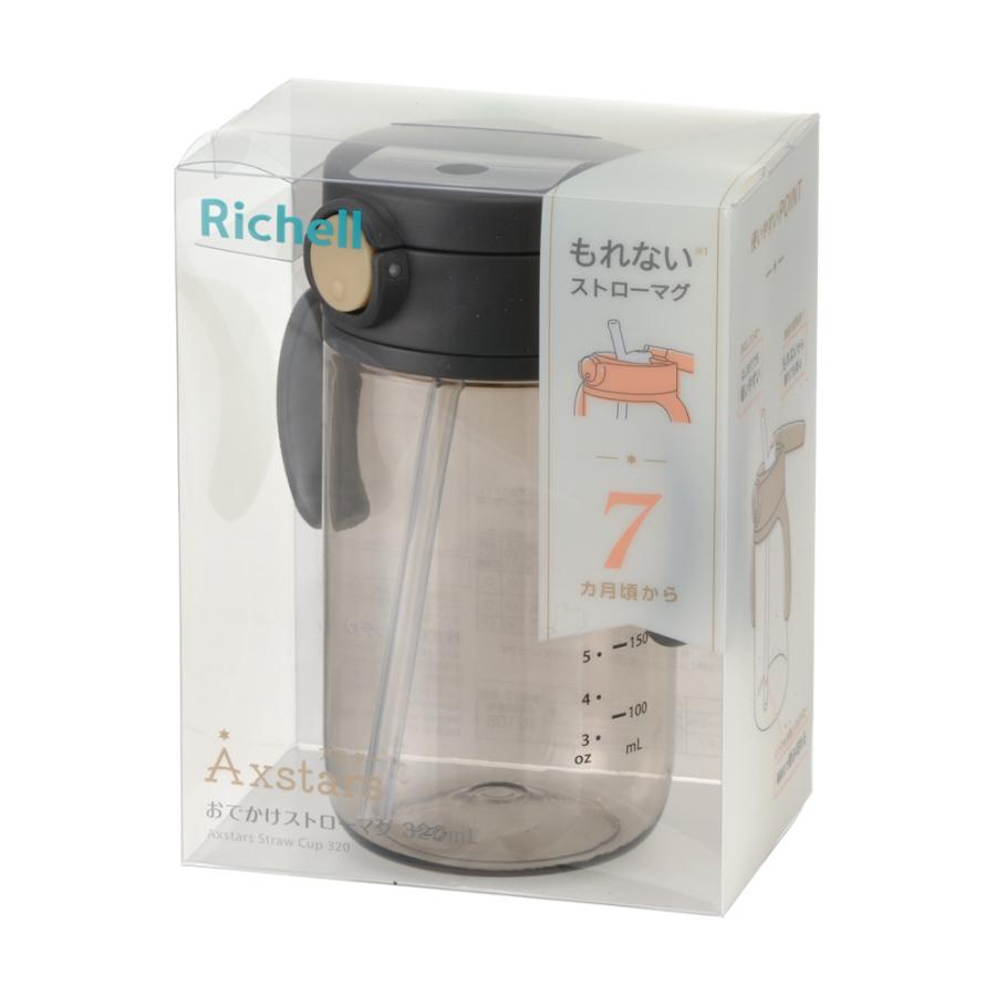 リッチェル アスター おでかけストローマグ 320ml ライトグレー リッチェル アスター おでかけストローマグ 320ml ライトグレー