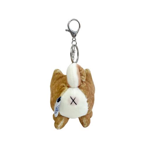 kusuguru（クスグル） むにゅ キーホルダー パフモチ マスコット 柴尻