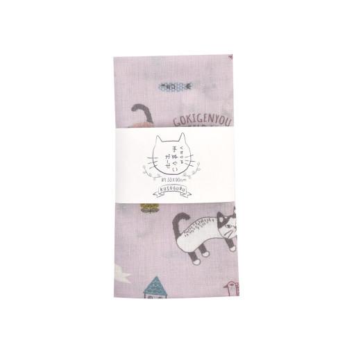 ご予約承り中♥799円 ネコ　マチルダ　手縫い　　タオル　クスグル　ガーゼ ご予約承り中♥799円 ネコ マチルダ 手縫い タオル クスグル ガーゼ
